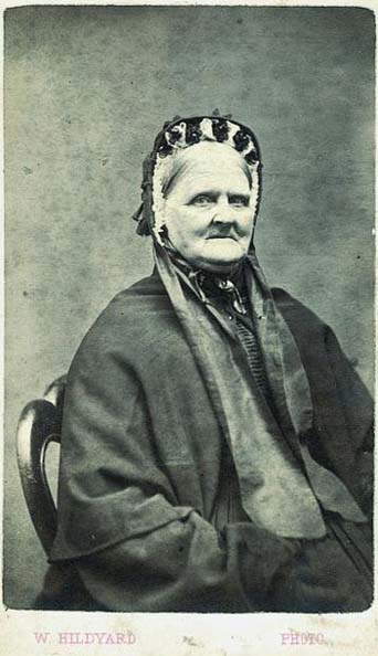 A photograph of an unknown female