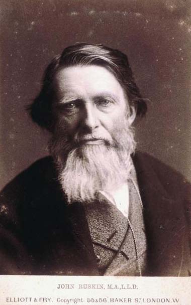 Figure 13 A photograph of John Ruskin