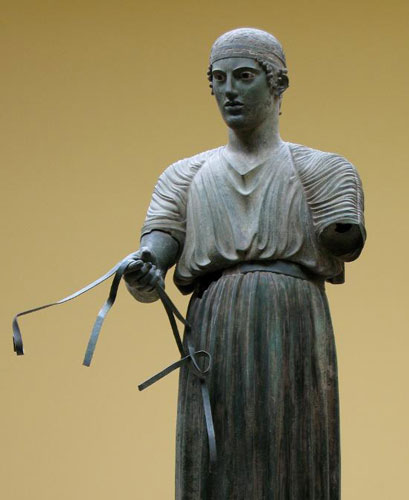 Figure 18 The charioteer of Delphi
