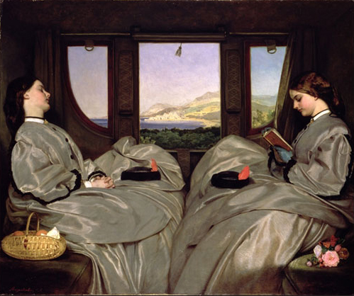 The Travelling Companions by Augustus Egg