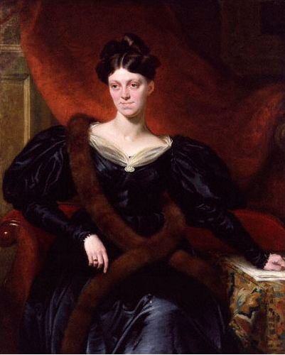 Figure 3 Harriet Martineau by Richard Evans, oil on canvas, exhibited 1834