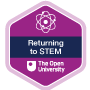 'Returning to STEM' digital badge