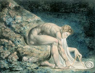 Figure 9: Newton by William Blake.