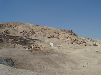 Part of Dra Abu el-Naga