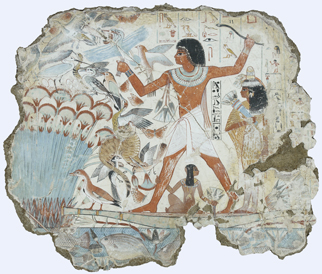 Hunting in the marshes fragment (EA 37977)