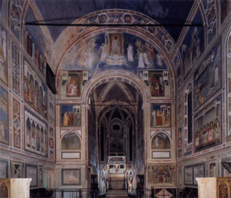 Cappella Scrovegni (Arena Chapel), Padua, by Giotto