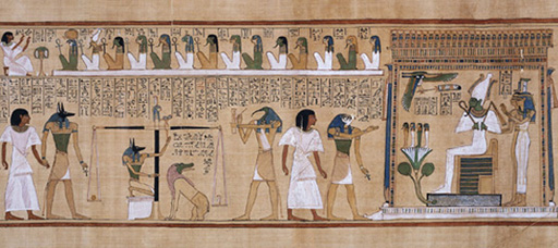 Papyrus of Hunefer, early Nineteenth Dynasty (EA 9901/3)