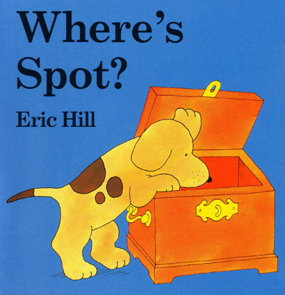 ‘Where’s Spot?’ book cover.