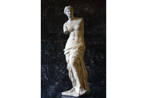 Statue of the Venus de Milo.