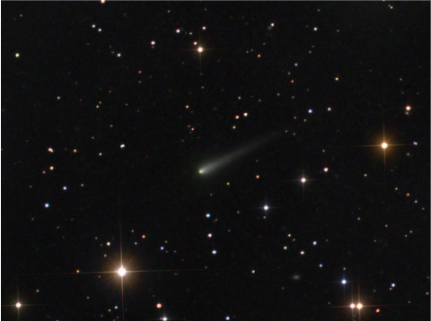 An image of Comet ISON on 24 September 2013.
