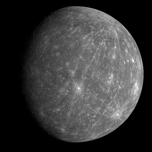 An image of Mercury.