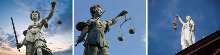 Three traditional images of justice
