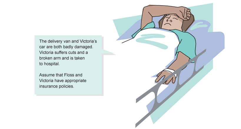 Victoria breaks her arm