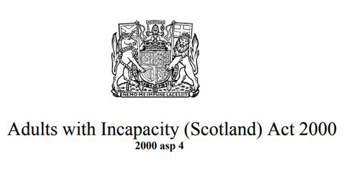 Cover of Adults with Incapacity (Scotland) Act 2000