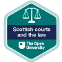 'Scottish courts and the law' digital badge