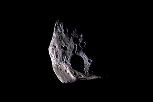 This is a close-up image of Epimetheus.