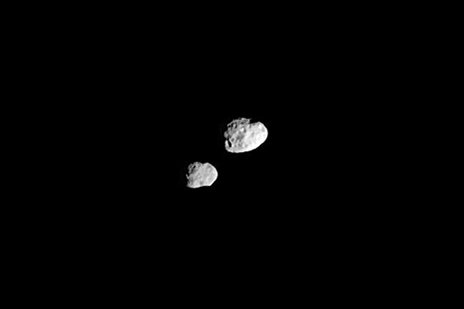 This is an image of Janus and Epimetheus.