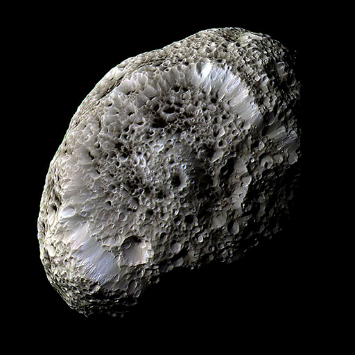 This is an image of Hyperion.