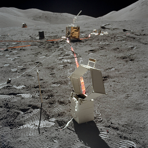 Lunar surface gravimeter.