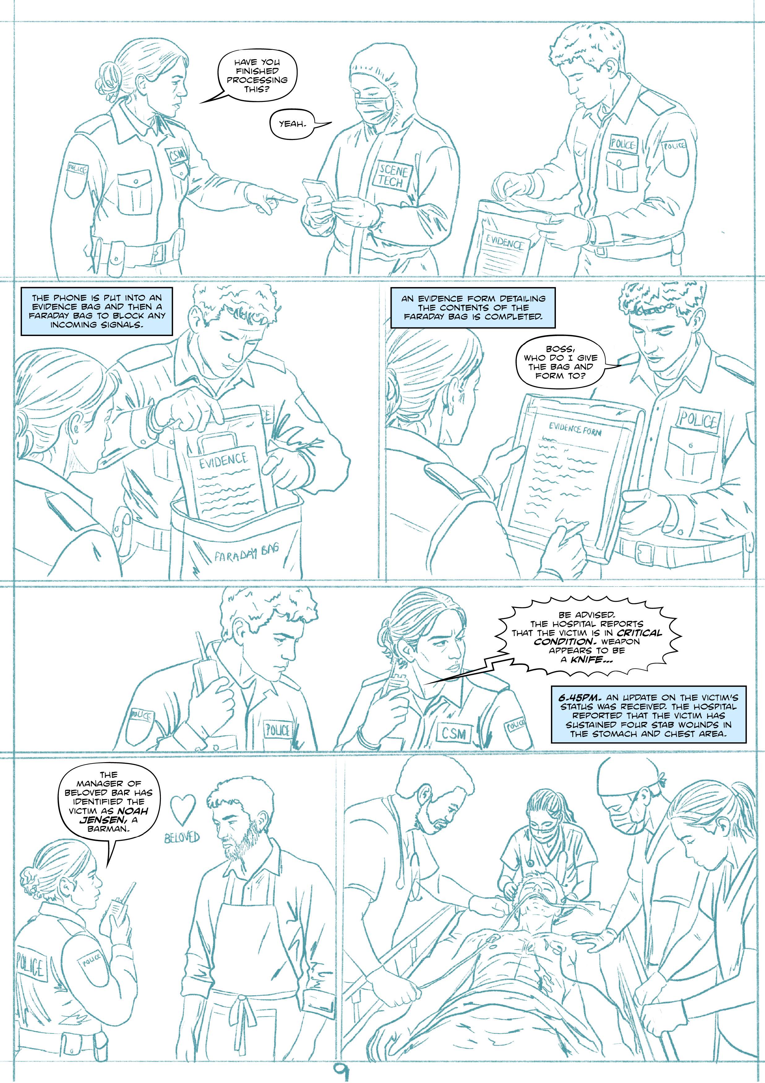 For full description see 'Comic Image Descriptions and Word Bubbles' File