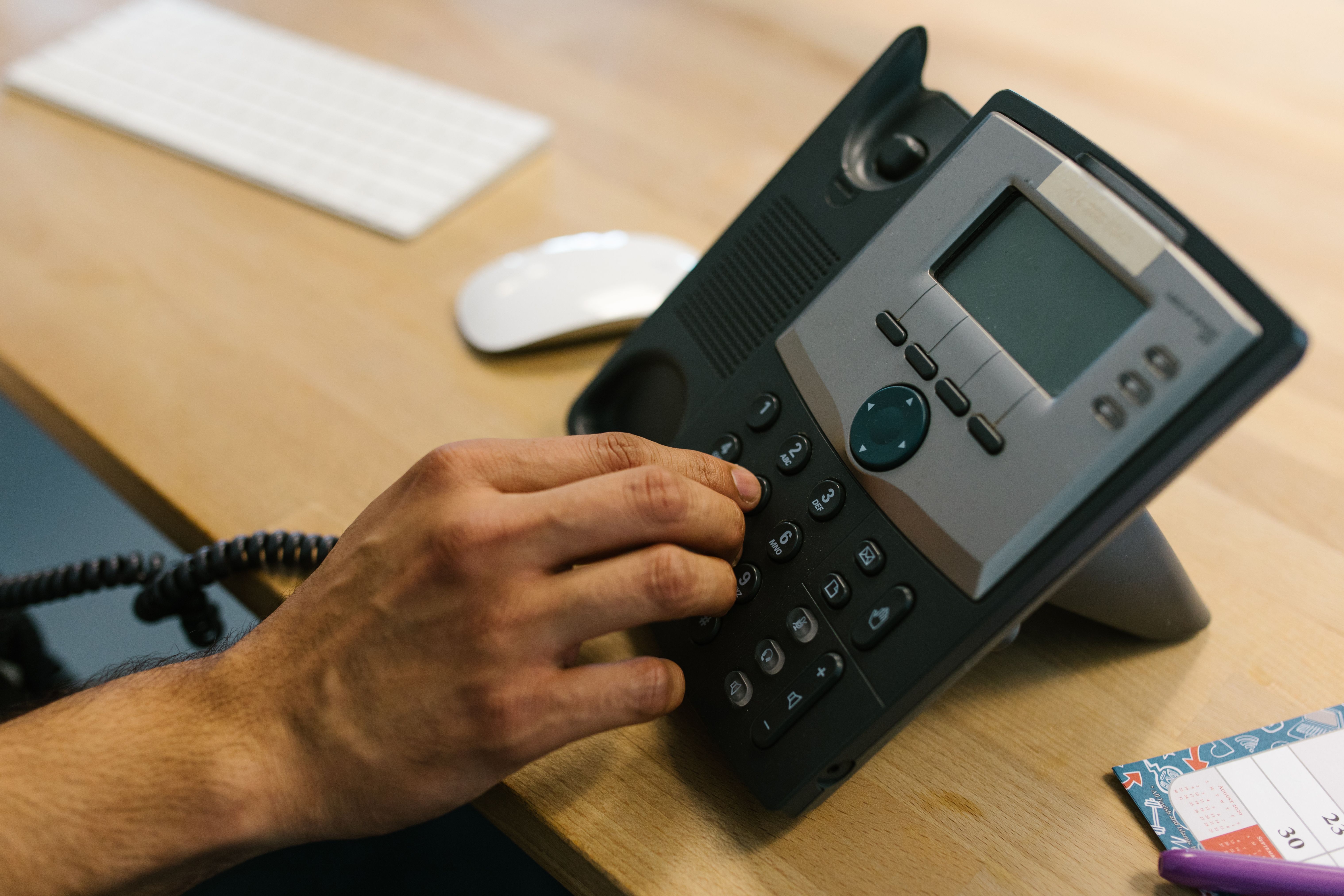 office phone call