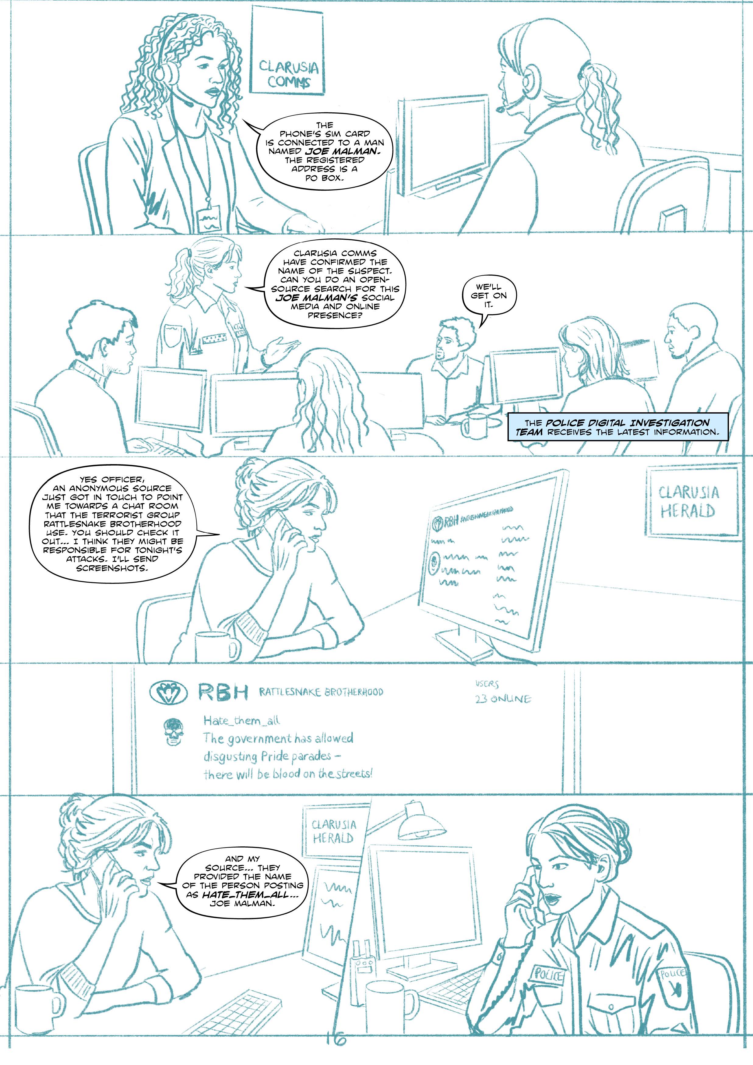 For full description see 'Comic Image Descriptions and Word Bubbles' File