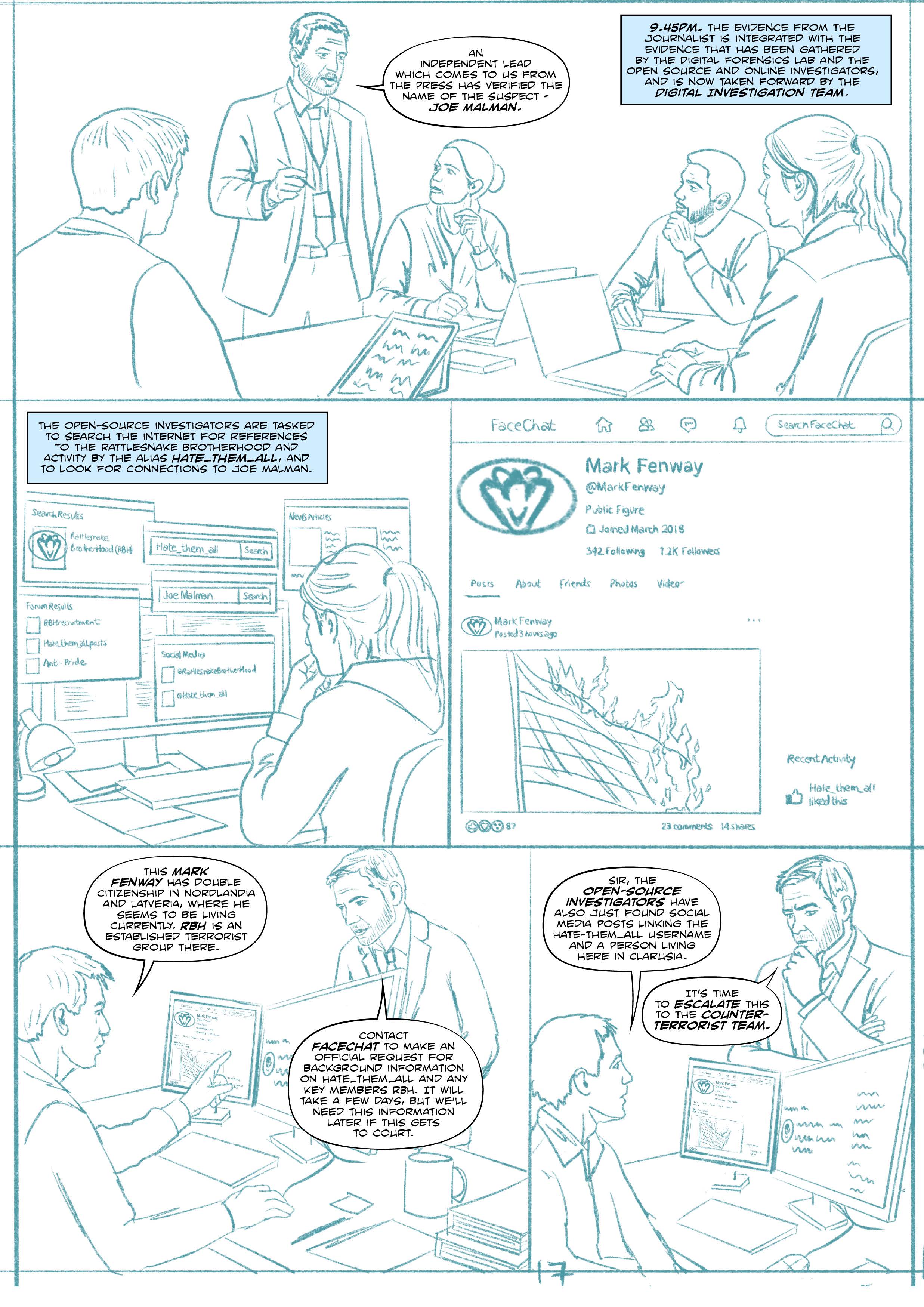 For full description see 'Comic Image Descriptions and Word Bubbles' File