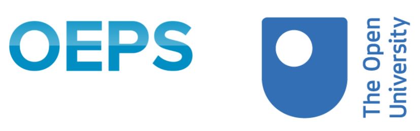 Opening Educational Practices in Scotland logo and The Open University logo