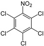 Image of chemical structure of Pentachloronitrobenzene