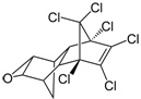 Image of chemical structure of Dieldrin