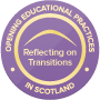 purple course badge