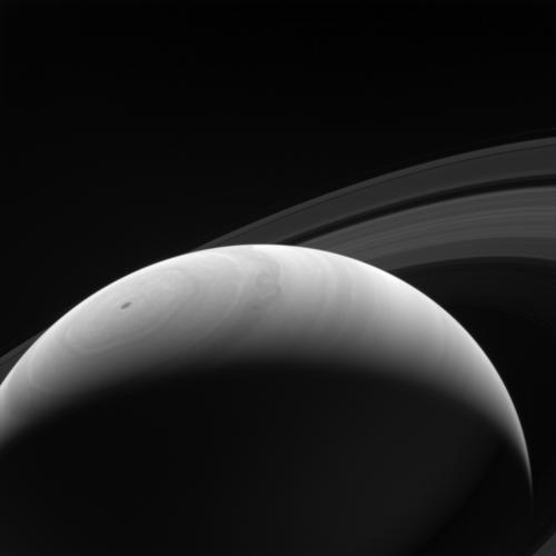 Sunrise on Saturn