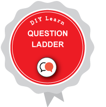 Illustration of DIY Learn QUESTION LADDER digital badge