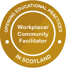 Workplace/Community Facilitator badge
