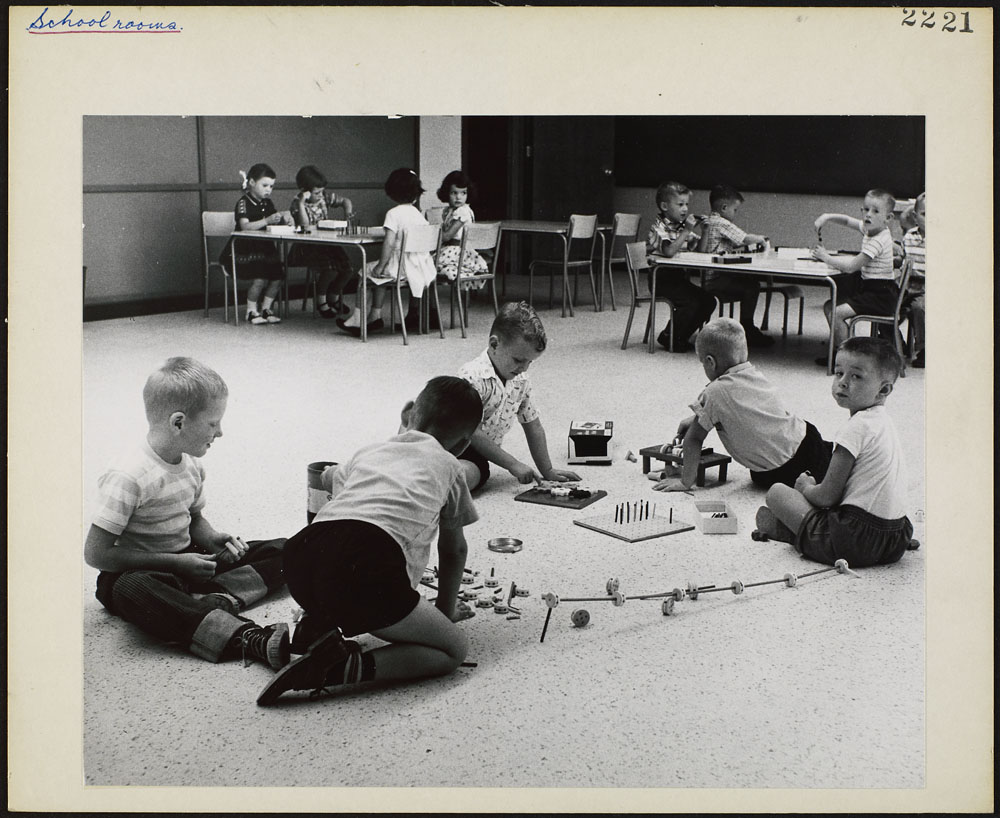 Children in classroom