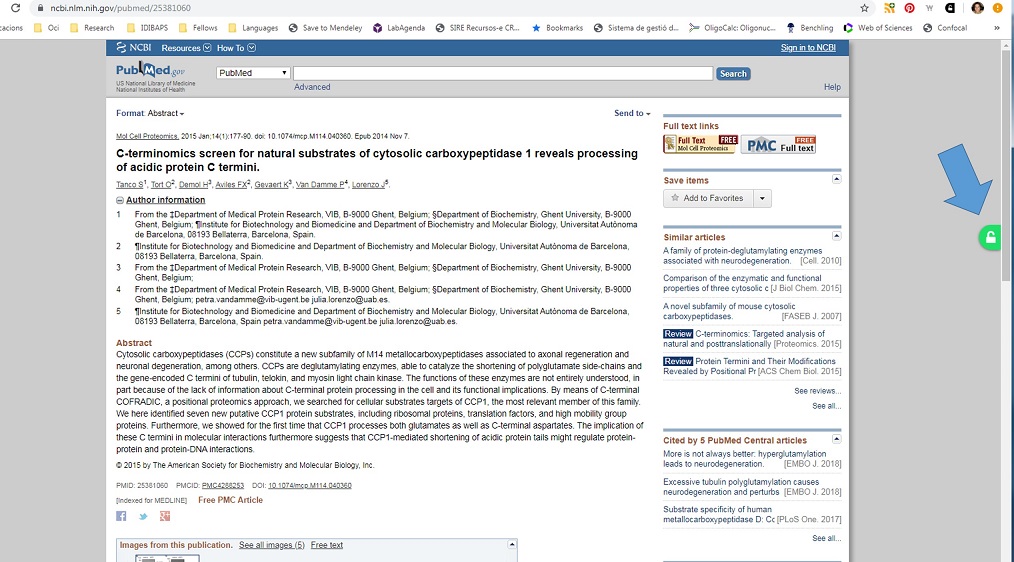 Unpaywall icon example