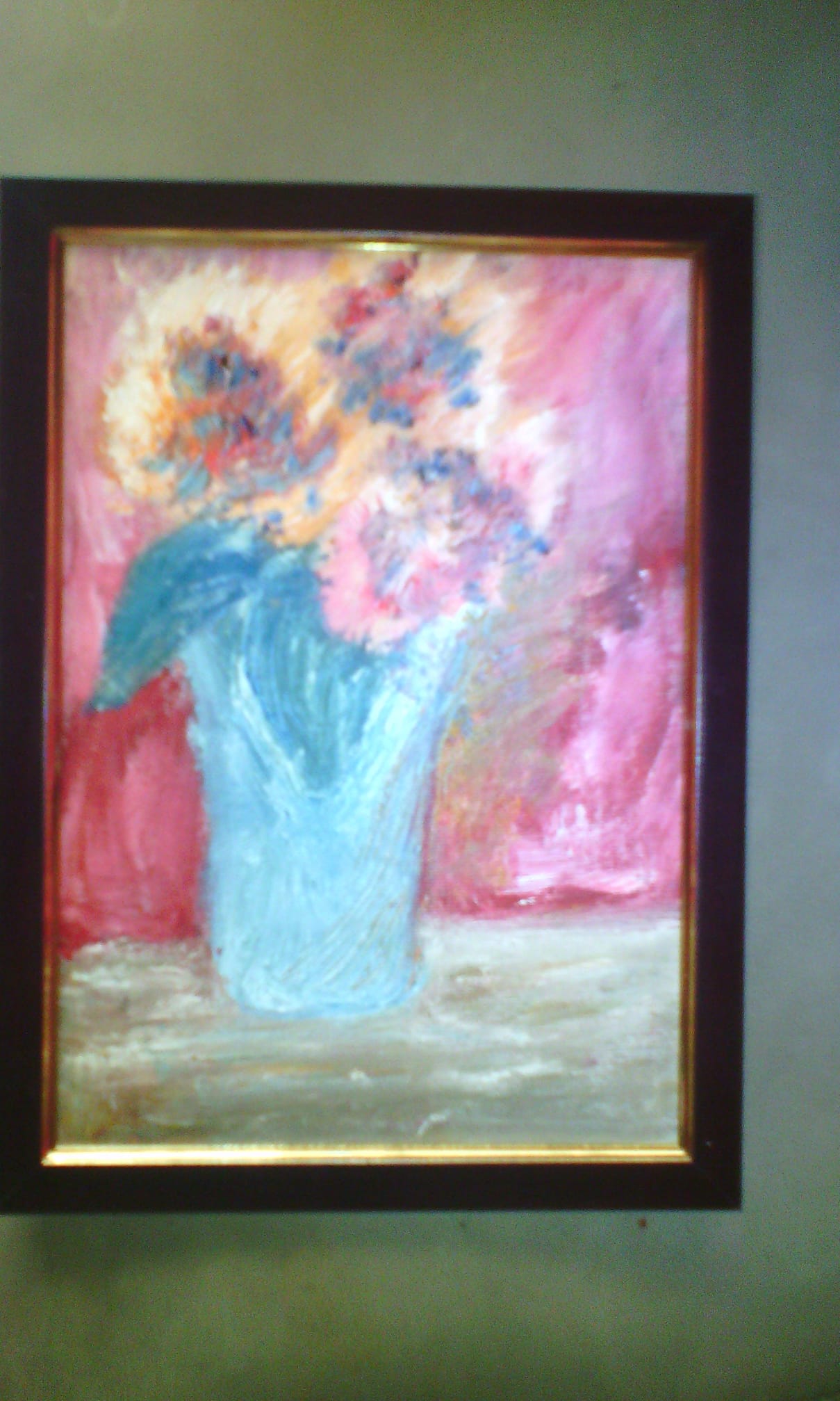 The final result framed and finished