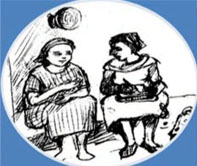 Healthworker speaking to someone who may have a mental disorder