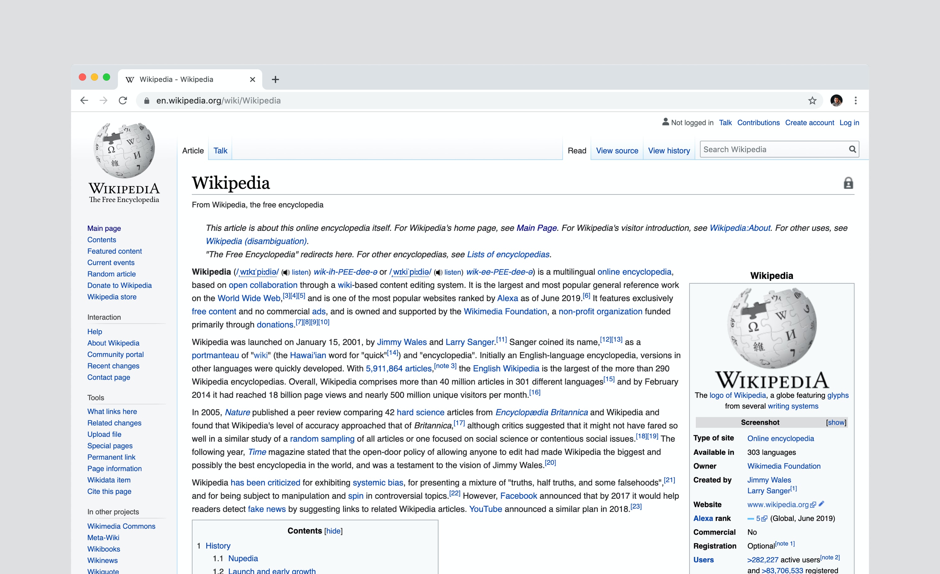 wikipedia page on wikipedia