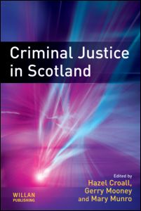 Criminal justice in Scotland book cover