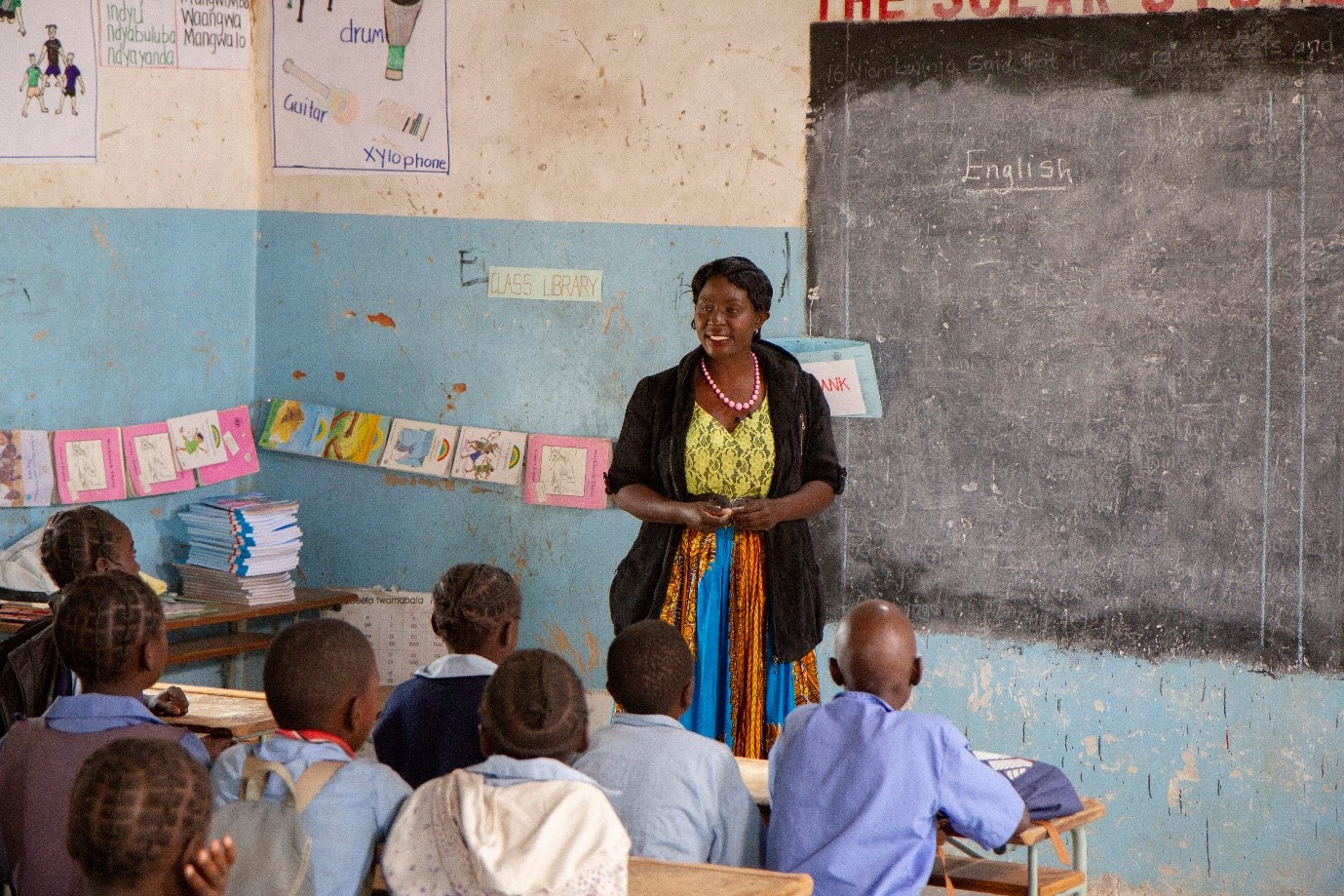 Classroom in Zambia