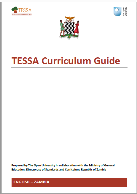 The TESSA Curriculum Guide cover