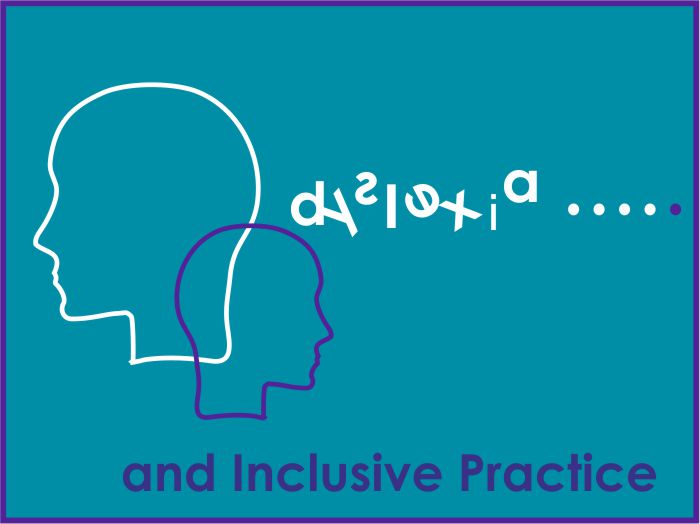 Outlines of two heads with the words Dyslexia and Inclusive Practice