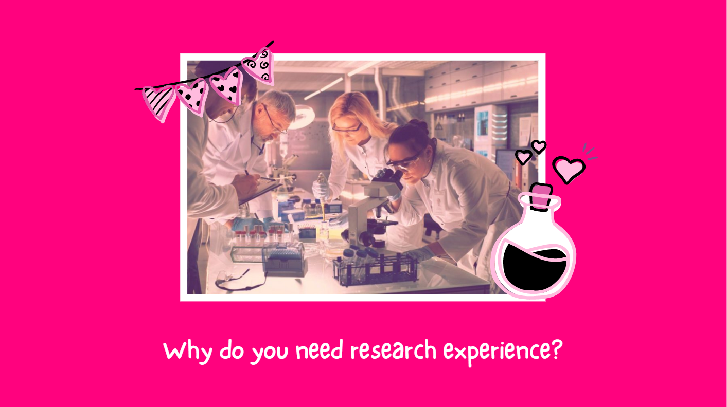 Why do you need research experience?