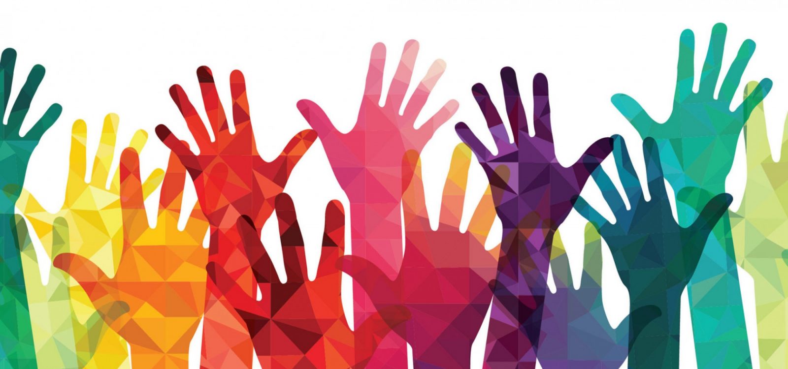 Mains de toutes les couleurs