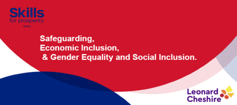 Safeguarding, Economic Inclusion and Gender Equality and Social Inclusion (GESI)