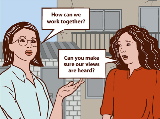 Influencing up! How to support local conflict transformation