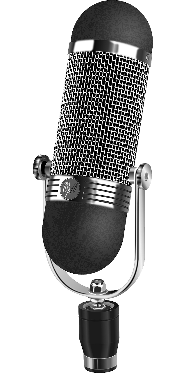 Image of a microphone