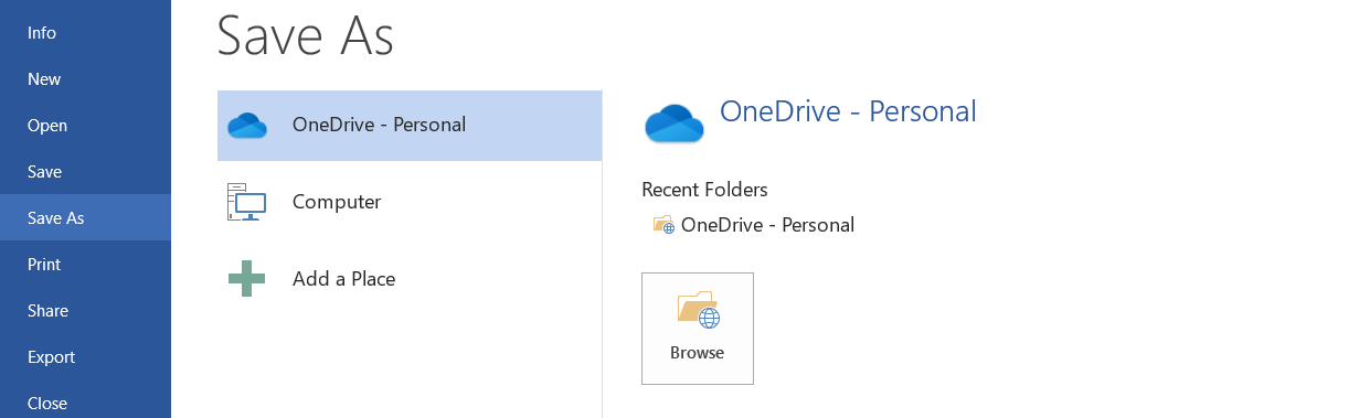 Graphic showing how to click on File and Save As