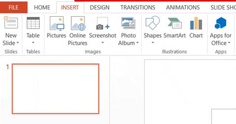 Graphic showing how to Insert a Picture